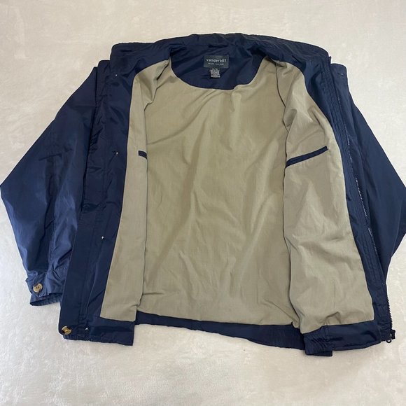 Vintage Vanderbilt For Mens Button Zip Up Jacket XL 00100 - Picture 6 of 11